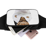 Karate Cat Print Waist Bag