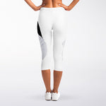 Karate Cat Print Women's Capri Leggings