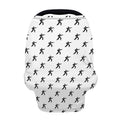 Karate Fighter Pattern Print Baby Seat Cover