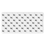 Karate Fighter Pattern Print Beach Towel