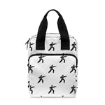 Karate Fighter Pattern Print Bible Tote Bag