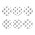 Karate Fighter Pattern Print Coaster Set