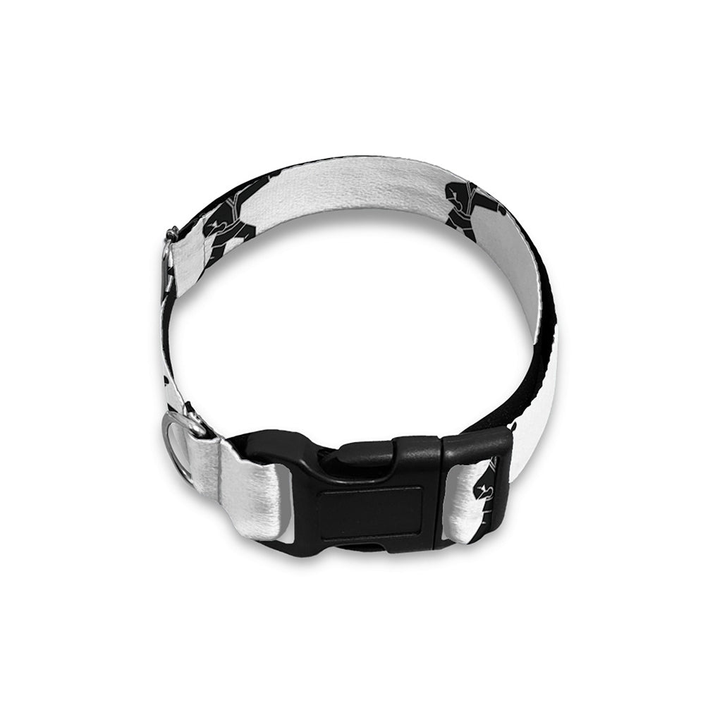 Karate Fighter Pattern Print Dog Collar