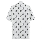 Karate Fighter Pattern Print Hawaiian Shirt