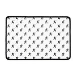 Karate Fighter Pattern Print Kitchen Mat