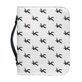 Karate Fighter Pattern Print Leather Bible Cover