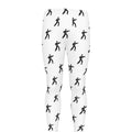 Karate Fighter Pattern Print Men's Leggings