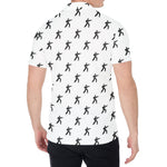 Karate Fighter Pattern Print Men's Shirt