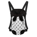 Karate Fighter Pattern Print Pet Carrier Backpack