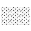 Karate Fighter Pattern Print Polyester Doormat