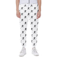 Karate Fighter Pattern Print Joggers