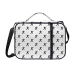 Karate Fighter Pattern Print Shoulder Strap Bible Bag