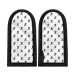 Karate Fighter Pattern Print Skillet Handle Cover