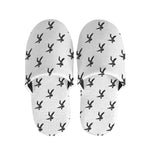Karate Fighter Pattern Print Slippers