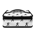 Karate Fighter Pattern Print Small Lunch Bag
