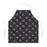 Karate Gi Pattern Print Adjustable Apron