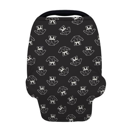 Karate Gi Pattern Print Baby Seat Cover