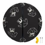 Karate Gi Pattern Print Basketball