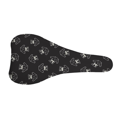 Karate Gi Pattern Print Bicycle Seat Cover