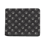 Karate Gi Pattern Print Bifold Wallet