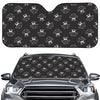 Karate Gi Pattern Print Car Windshield Sun Shade