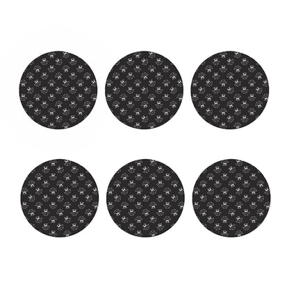 Karate Gi Pattern Print Coaster Set