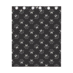 Karate Gi Pattern Print Curtain