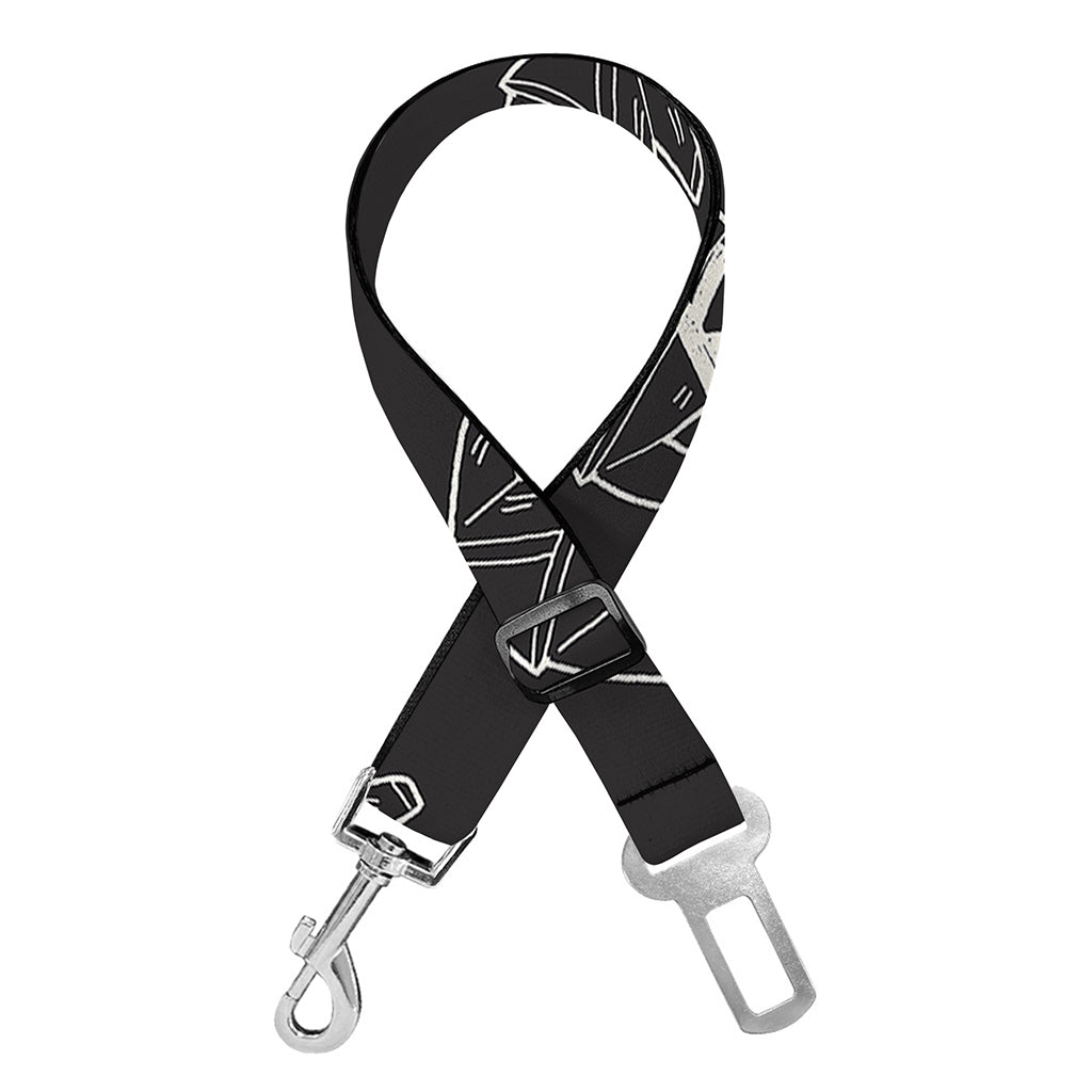 Karate Gi Pattern Print Dog Seat Belt