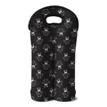 Karate Gi Pattern Print Double Neoprene Wine Tote