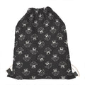 Karate Gi Pattern Print Drawstring Bag