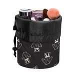 Karate Gi Pattern Print Drawstring Makeup Bag