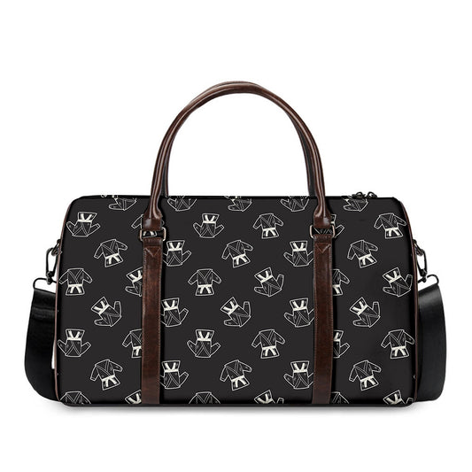 Karate Gi Pattern Print Duffle Bag