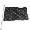Karate Gi Pattern Print Flag