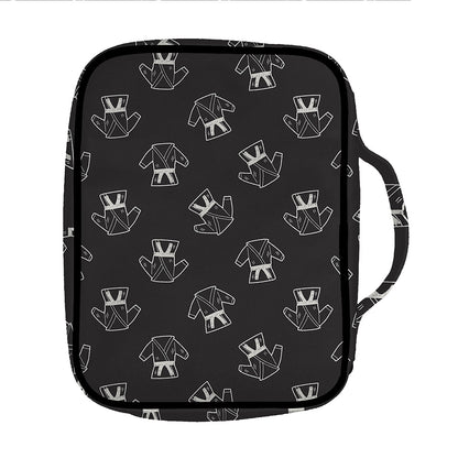 Karate Gi Pattern Print Front Pocket Bible Bag