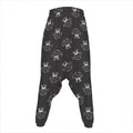 Karate Gi Pattern Print Hammer Pants