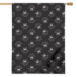 Karate Gi Pattern Print House Flag