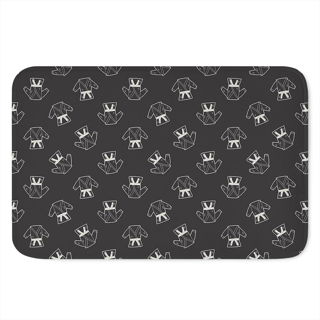 Karate Gi Pattern Print Indoor Door Mat