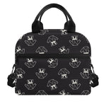 Karate Gi Pattern Print Insulated Lunch Bag