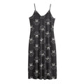 Karate Gi Pattern Print Jersey Midi Cami Dress