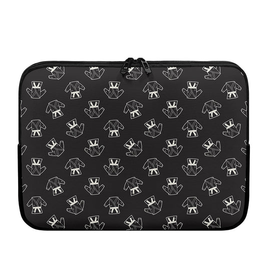 Karate Gi Pattern Print Laptop Sleeve