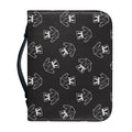 Karate Gi Pattern Print Leather Bible Cover