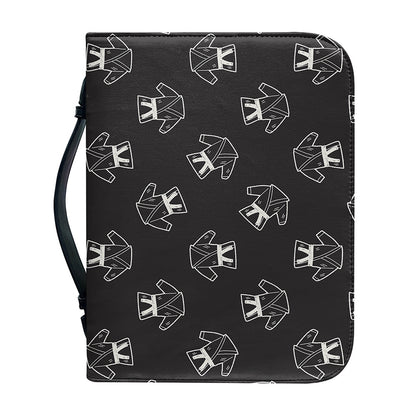 Karate Gi Pattern Print Leather Bible Cover
