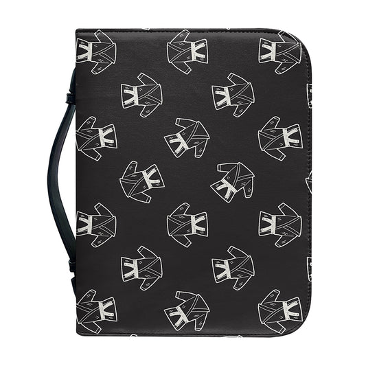 Karate Gi Pattern Print Leather Bible Cover