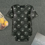 Karate Gi Pattern Print Men's Bodysuit