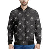 Karate Gi Pattern Print Men's Bomber Jacket