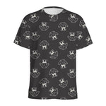 Karate Gi Pattern Print Men's Sports T-Shirt