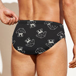Karate Gi Pattern Print Men's Swim Briefs