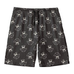 Karate Gi Pattern Print Men's Swim Trunks