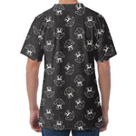 Karate Gi Pattern Print Men's Velvet T-Shirt