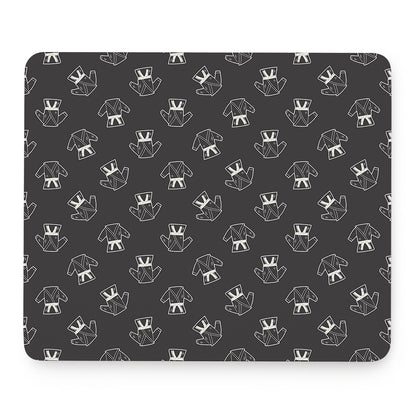 Karate Gi Pattern Print Mouse Pad